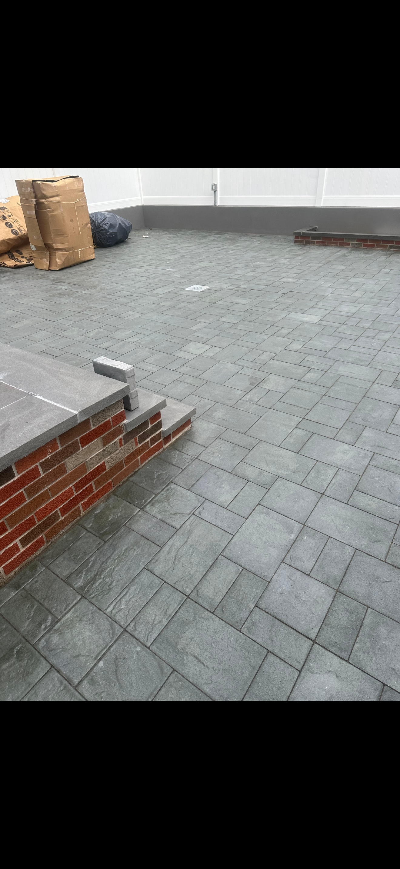 Paver stone patio — Ghazi Construction Brooklyn